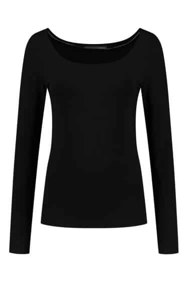 Elsewhere Fashion - MAXIMA BASIC TOP BLACK 