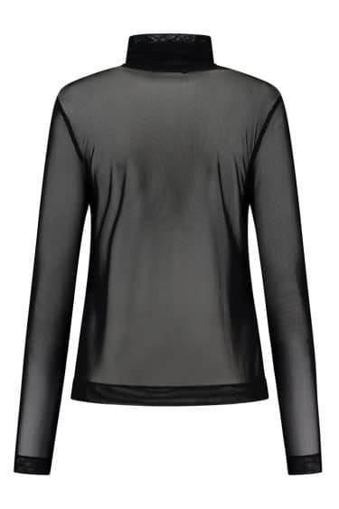 Elsewhere Fashion - QUINNY TURTLE NECK BLACK PACKSHOT