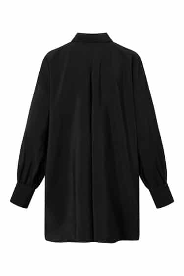 Elsewhere Fashion - IRENE BLOUSE BLACK PACKSHOT