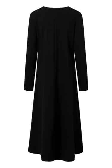 Elsewhere Fashion - LIEKSA PUNTO DRESS BLACK PACKSHOT