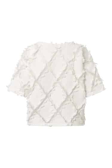 Elsewhere Fashion - HANKEY TOP OFF WHITE PACKSHOT
