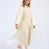 Lightweight kimono with wide sleeves and side slits – Elsewhere Fashion