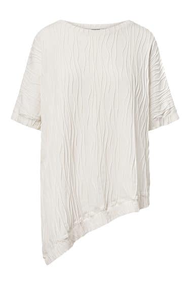 Alternative view of Loose Fit Viscose Top-off-white