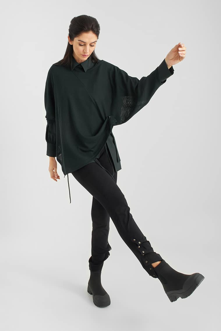 Asymmetric Top -midnight Green