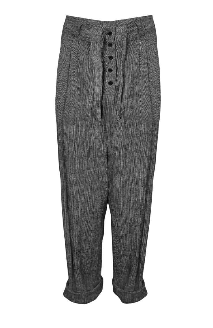 Adele Round Trousers-black - Afbeelding 2